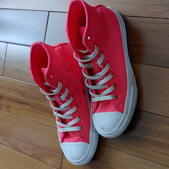 👧 Converse Girl's Hi-Top Sneakers - Picture 3 of 7